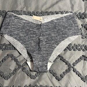 Victoria's Secret Textured Gray Underwear